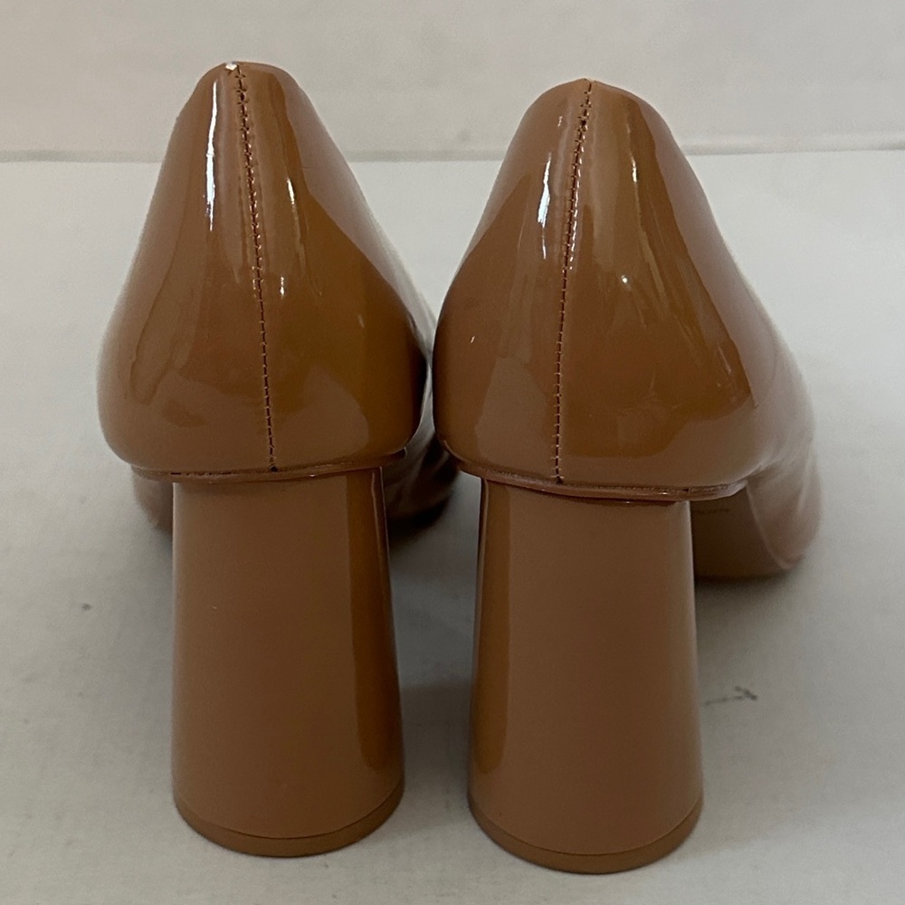 Chelsea & Violet Elegant Tan patent leather Pumps sz 7 - Picture 3 of 10